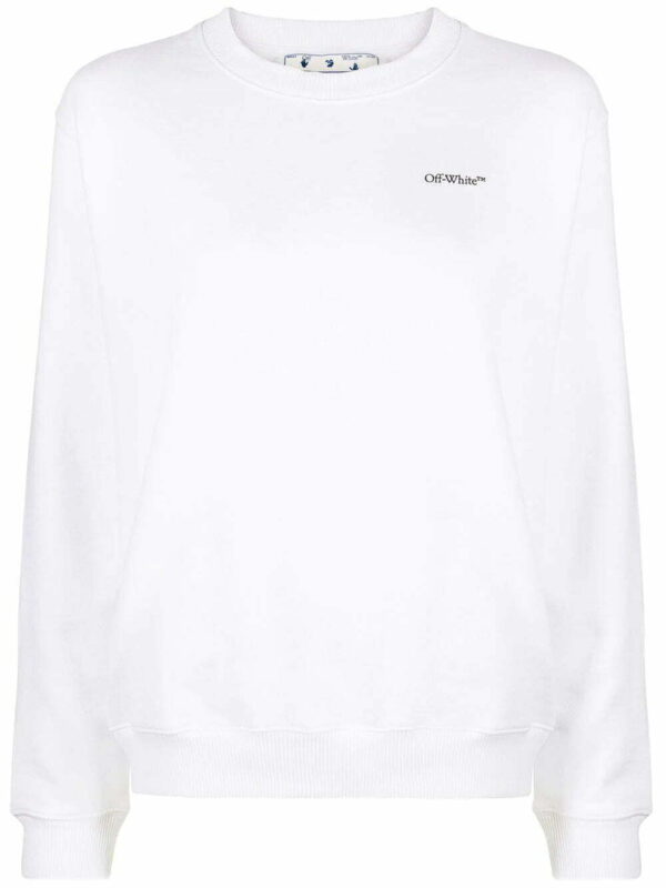 Off-White  Floral Arrows-print sweatshirt