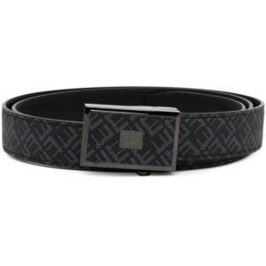 Dolce & gabbana all-over logo print design belt