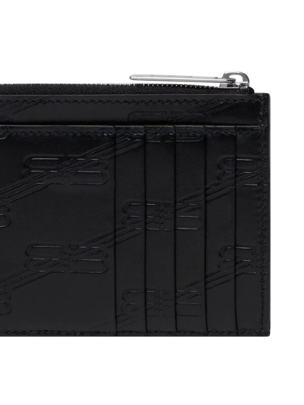 Balenciaga  logo-embossed cardholder - Image 3