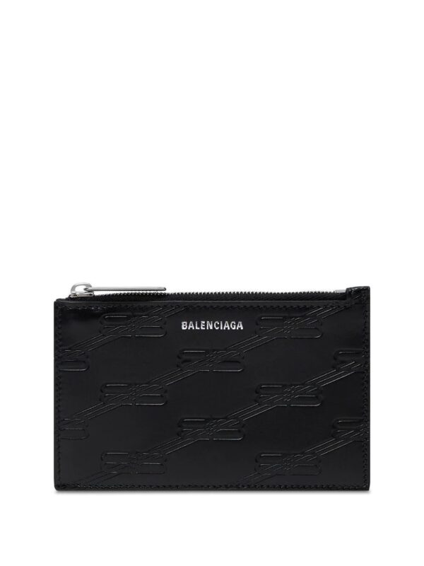 Balenciaga  logo-embossed cardholder
