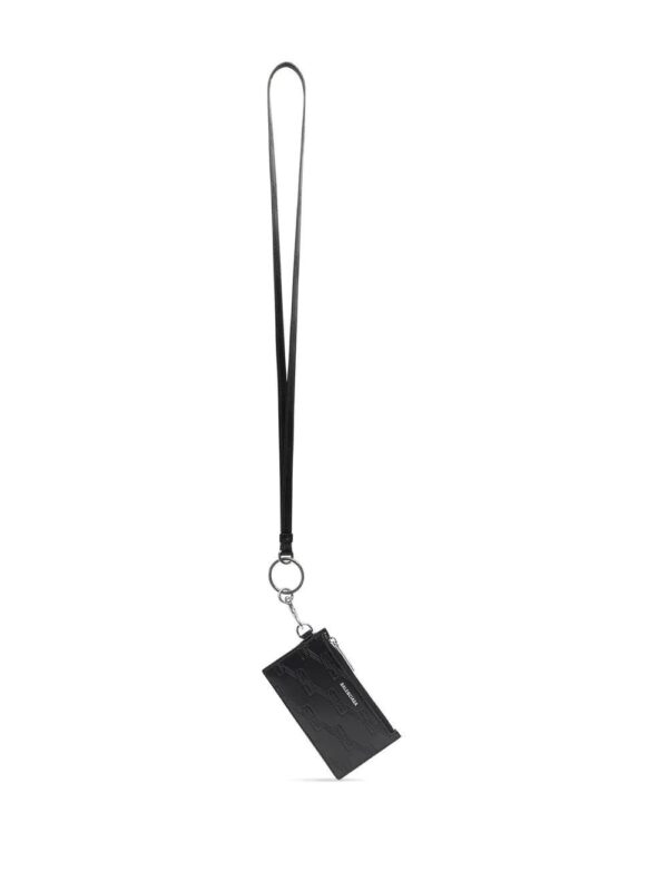 Balenciaga  logo-embossed cardholder - Image 4