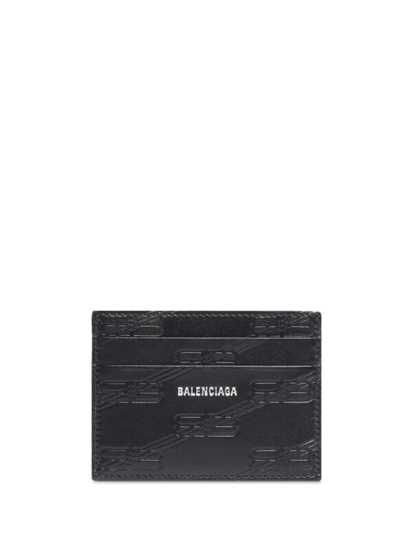 Balenciaga  embossed monogram cardholder
