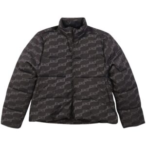 Balenciaga  C-Shape logo-print puffer jacket