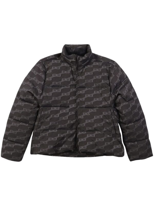 Balenciaga  C-Shape logo-print puffer jacket