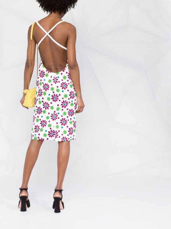 Saint Laurent floral-print knee-length dress - Image 5