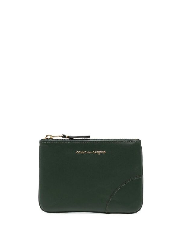 Comme Des Garçons Wallet  logo-letter zip wallet