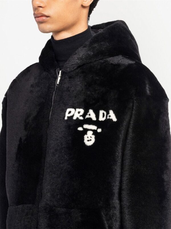 Prada  reversible shearling jacket - Image 4