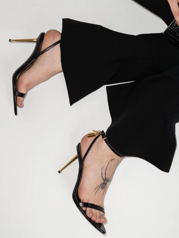 Tom Ford Padlock 85mm stiletto-heel sandals - Image 3
