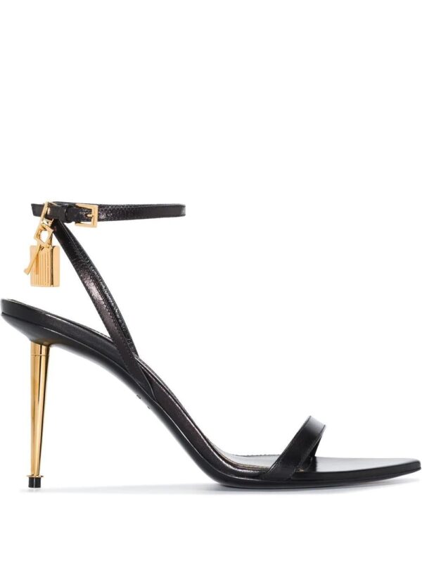 Tom Ford Padlock 85mm stiletto-heel sandals
