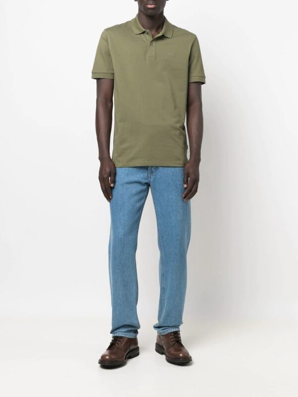 BOSS  embroidered-logo polo shirt - Image 2