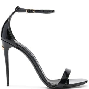 Dolce & gabbana  strap100mm patent-leather sandals