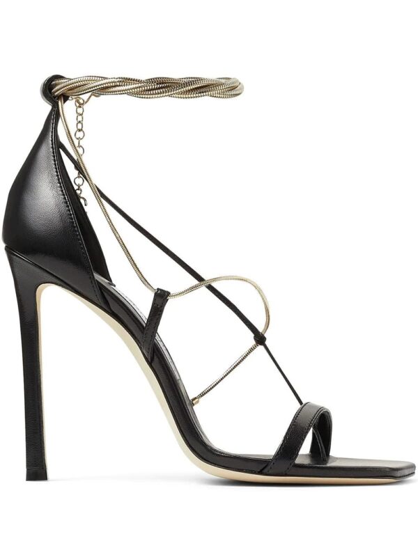 Jimmy choo  Oriana 110mm leather sandals