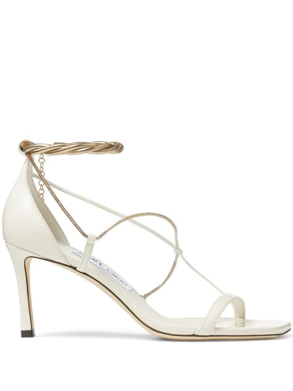 Jimmy choo  Oriana 75mm leather sandals