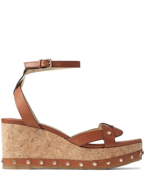 Jimmy choo  Drya 70mm wedge sandals