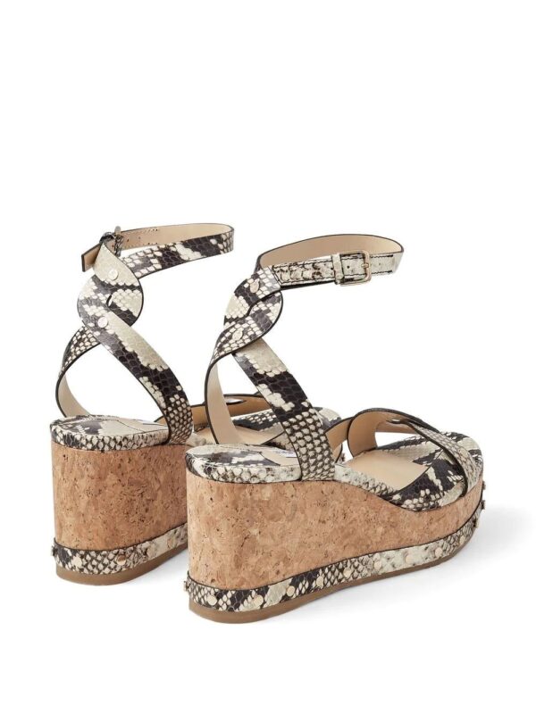 Jimmy choo  Drya 70mm wedge sandals - Image 3