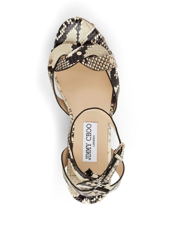 Jimmy choo  Drya 70mm wedge sandals - Image 4