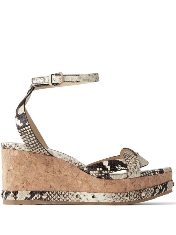 Jimmy Choo  Drya 70mm wedge sandals