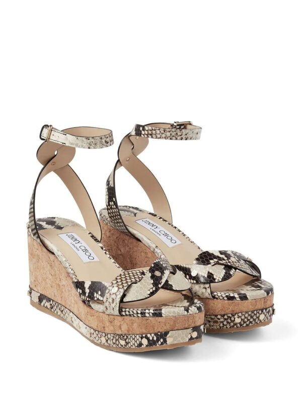 Jimmy choo  Drya 70mm wedge sandals - Image 2