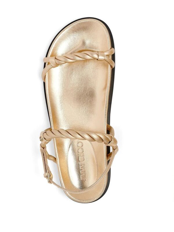 Jimmy choo  Diosa flat leather sandals - Image 4