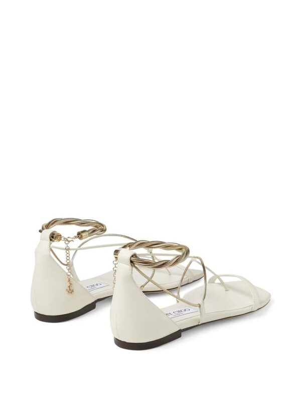Jimmy Choo  Oriana chain-straps flat sandals - Image 3