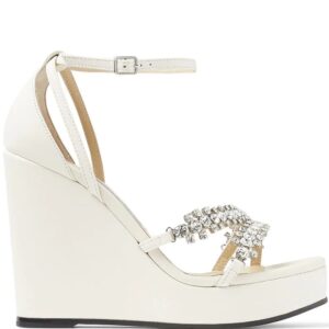 Jimmy choo  Bing 120mm wedge sandals