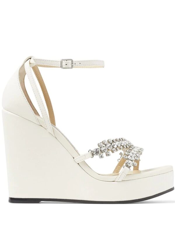 Jimmy choo  Bing 120mm wedge sandals