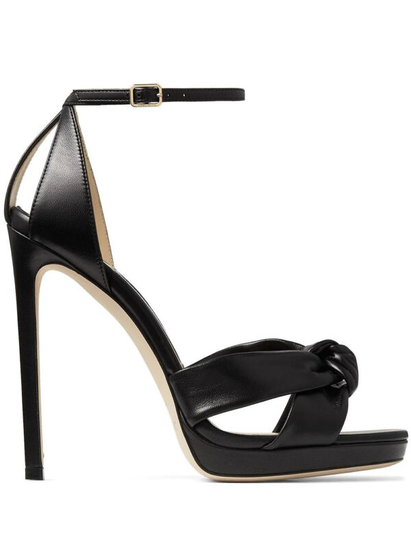 Jimmy Choo  Rosie 120mm knotted sandals