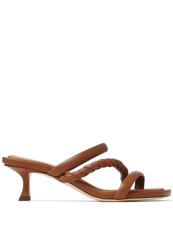 Jimmy choo  Diosa 50mm leather sandals