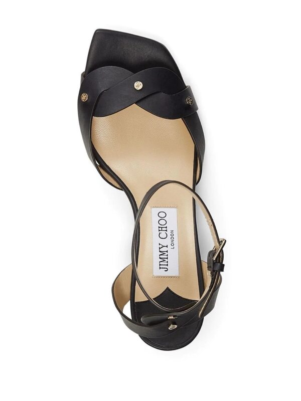 Jimmy choo  Drya 65mm braided sandals - Image 4