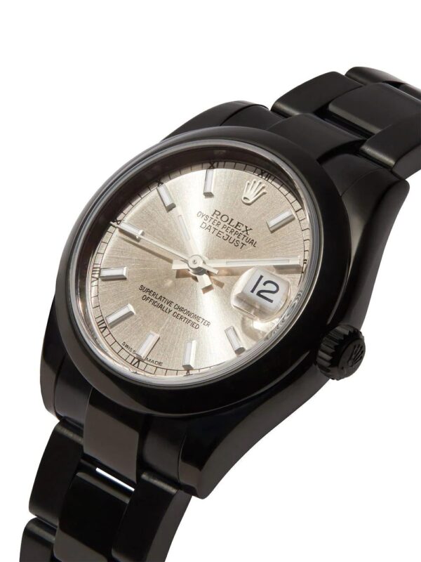 Minds  MINDS ROLEX OYSTER PERPETUAL 31MM BLCK DLC CHAMPAGNE FACE WA - Image 2