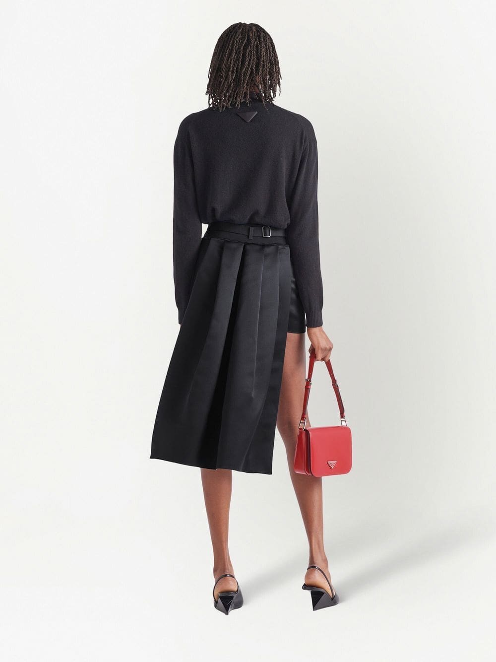 Prada long-sleeved knitted polo shirt - Image 3