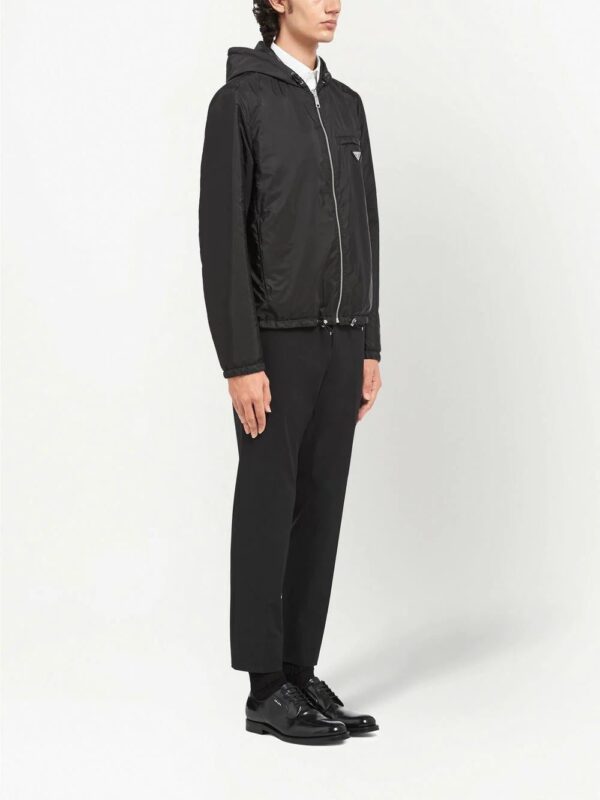 Prada  reversible hooded leather jacket - Image 3