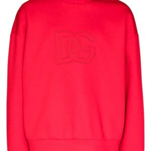 Dolce & Gabbana  embroidered-logo pullover hoodie