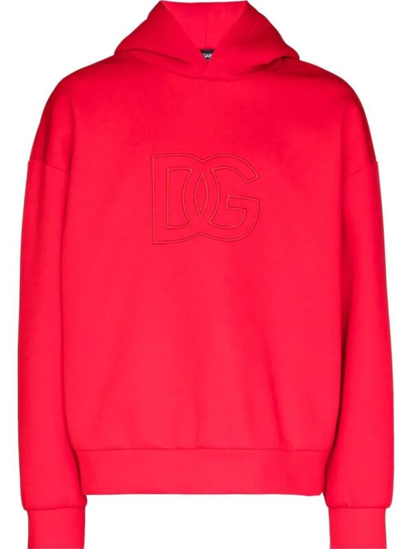 Dolce & Gabbana  embroidered-logo pullover hoodie