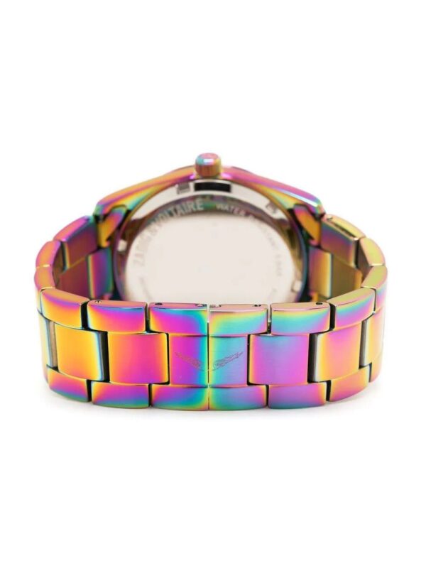 Zadig&Voltaire  Fusion multicolour glitter-detail watch - Image 4