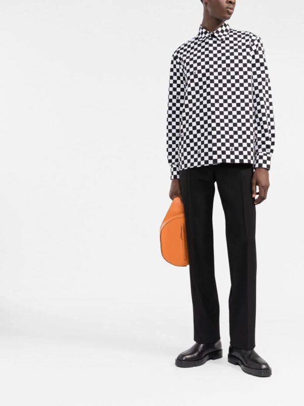 Off-white checkerboard print shirt - Image 2