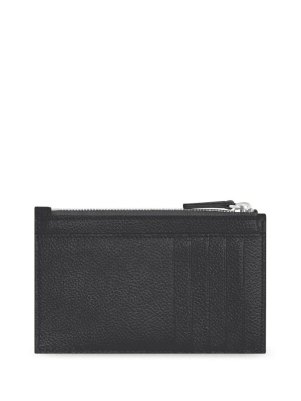 Balenciaga  logo-print leather cardholder - Image 2