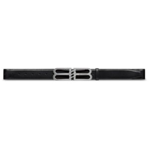 Balenciaga logo-buckle belt