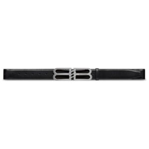 Balenciaga logo-buckle belt