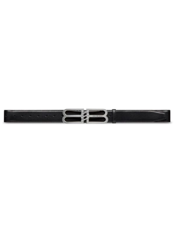 Balenciaga logo-buckle belt