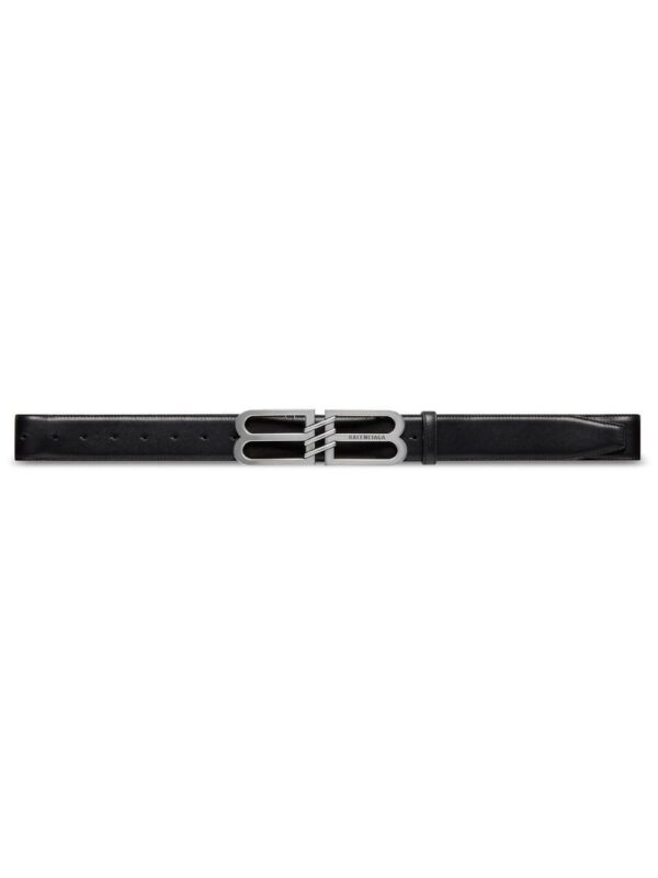 Balenciaga logo-buckle belt