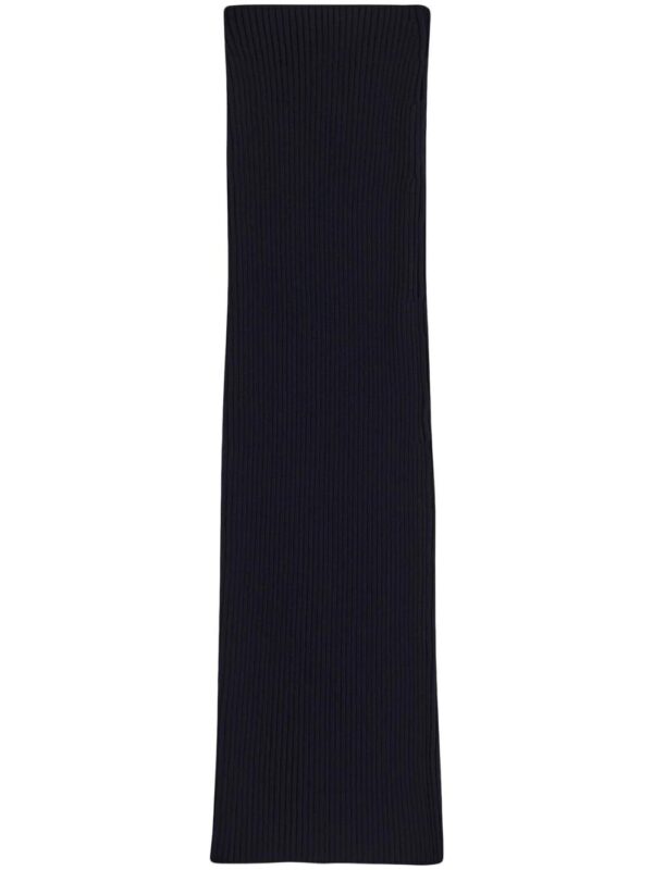 Balenciaga  ribbed-knit maxi dress