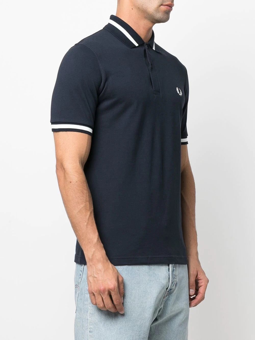 Fred Perry embroidered-logo cotton polo colar - Image 3