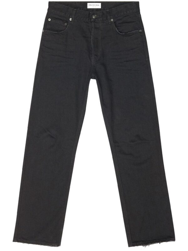 Balenciaga  mid-rise straight-leg jeans