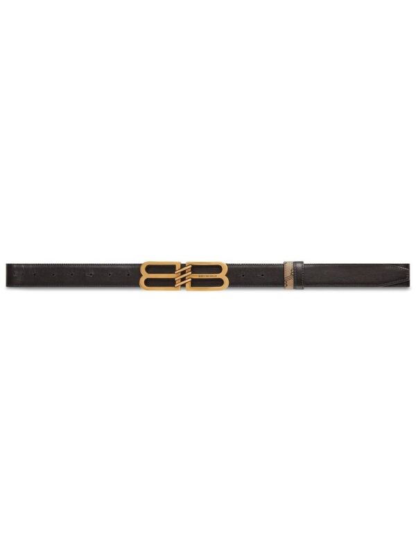 Balenciaga BB logo-print belt