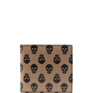 Alexander McQueen  skull-motif bi-fold wallet