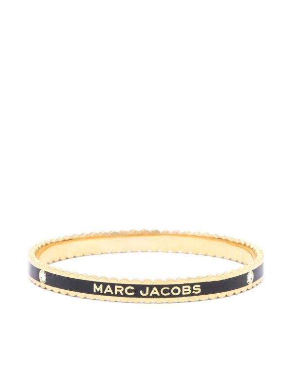 Marc Jacobs  The Medallion scalloped bangle bracelet