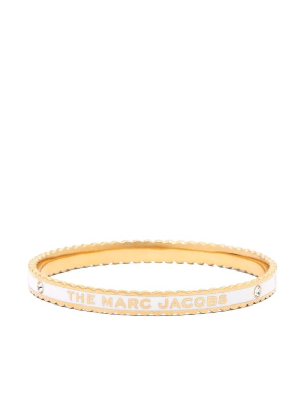 Marc Jacobs  The Medallion scalloped bangle bracelet