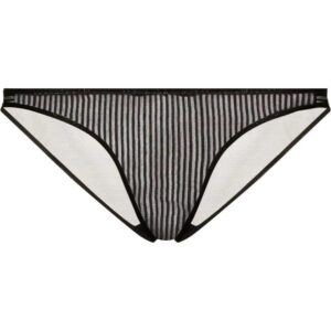 Kiki de Montparnasse  striped lace briefs