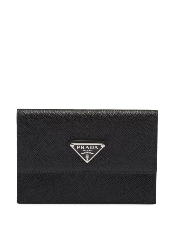 Prada triangle-logo document holder